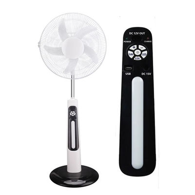 Ventilateur solaire personnalisable de 18 pouces Ventilateur solaire rechargeable pour la maison