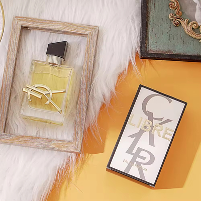 Eau de Parfum 50ml pour Femme - Fleur d'Oranger - Parfum Voluptueux et Durable avec Vaporisateur et Flacon Transparent