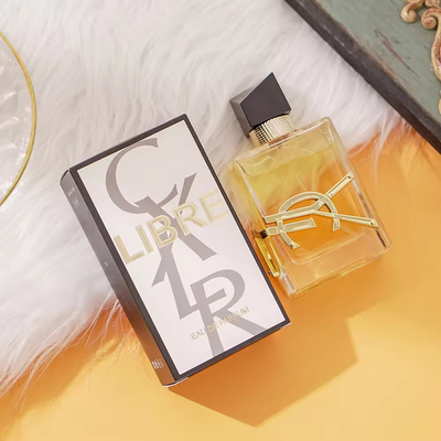 Parfum naturel et durable populaire Bouteille en verre de haute qualité douce et élégante Eau de parfum floral pour femmes