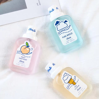 Bébé Ours Parfum Fille Étudiante Bébé Pêche Lait Léger Enfant Parfum Vaporisateur Brume Corporelle Petit Parfum Léger Vaporisateur Corporel